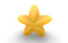 Genuary 26 / 2 - Star 🌟