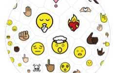 Hyperbolic Emojis 🤪🌀😎✨🎉