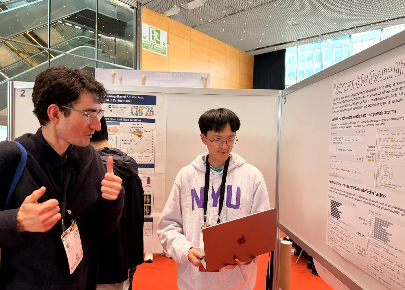 Demo at the CHI 2026 poster session
