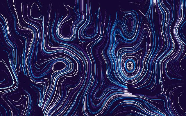Genuary 24 / 1 - Noise Swirl
