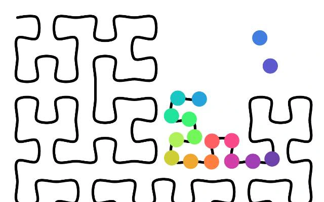 Genuary 26 / 20 - One-line Snake