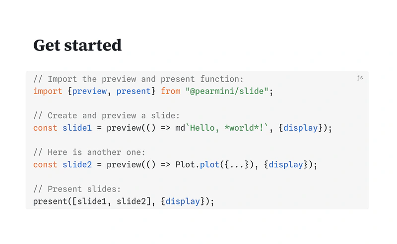 Observable Slide