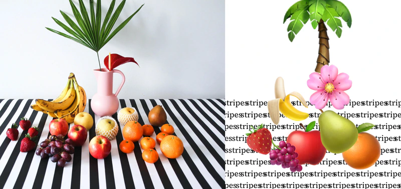 Reconstructing Images with Emojis